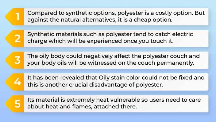 5 how to clean polyester