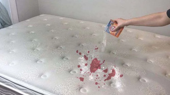 use of baking soda mattress dirty