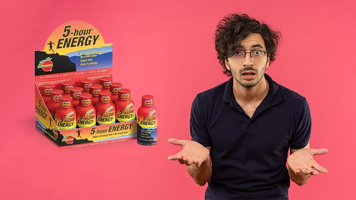 3 bad 5 hour energy for you