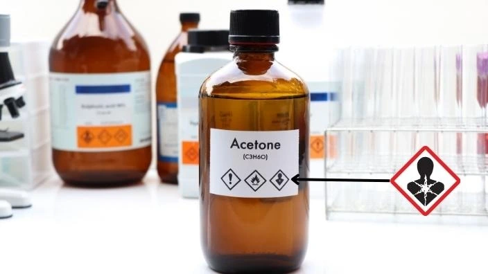 acetone danger to health