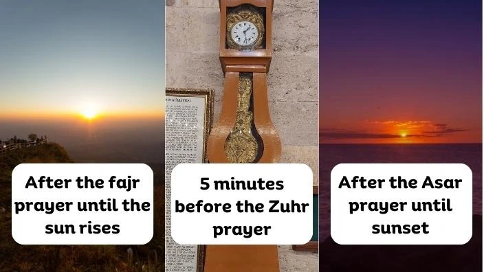 istikhara prayer timings