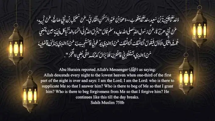 hadith in arabic and english