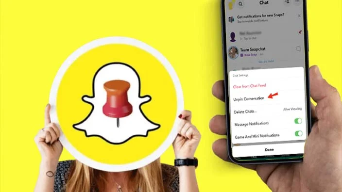 2 how to unpin someone on snapchat