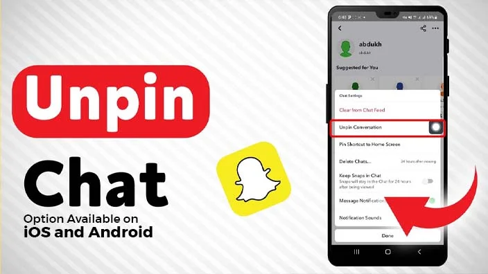 3 how to unpin someone on snapchat