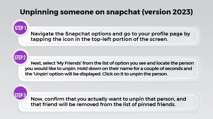 5 how to unpin someone on snapchat