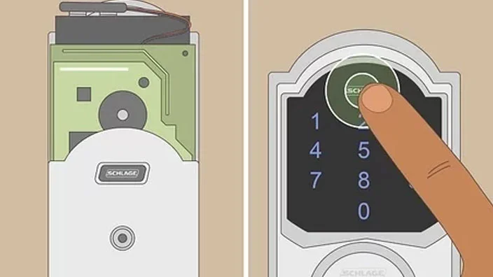 9 how to reset schlage lock